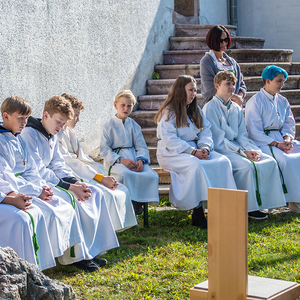 Erntedankfest auf dem Kirchberg von Deutschfeistritz